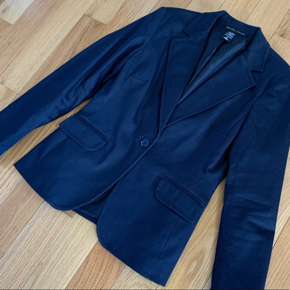 Jean Blue Blazer- New York & Company